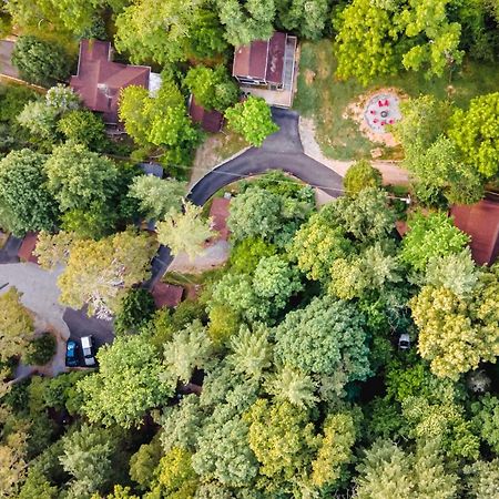 Log Cabin Motor Court Asheville Buitenkant foto