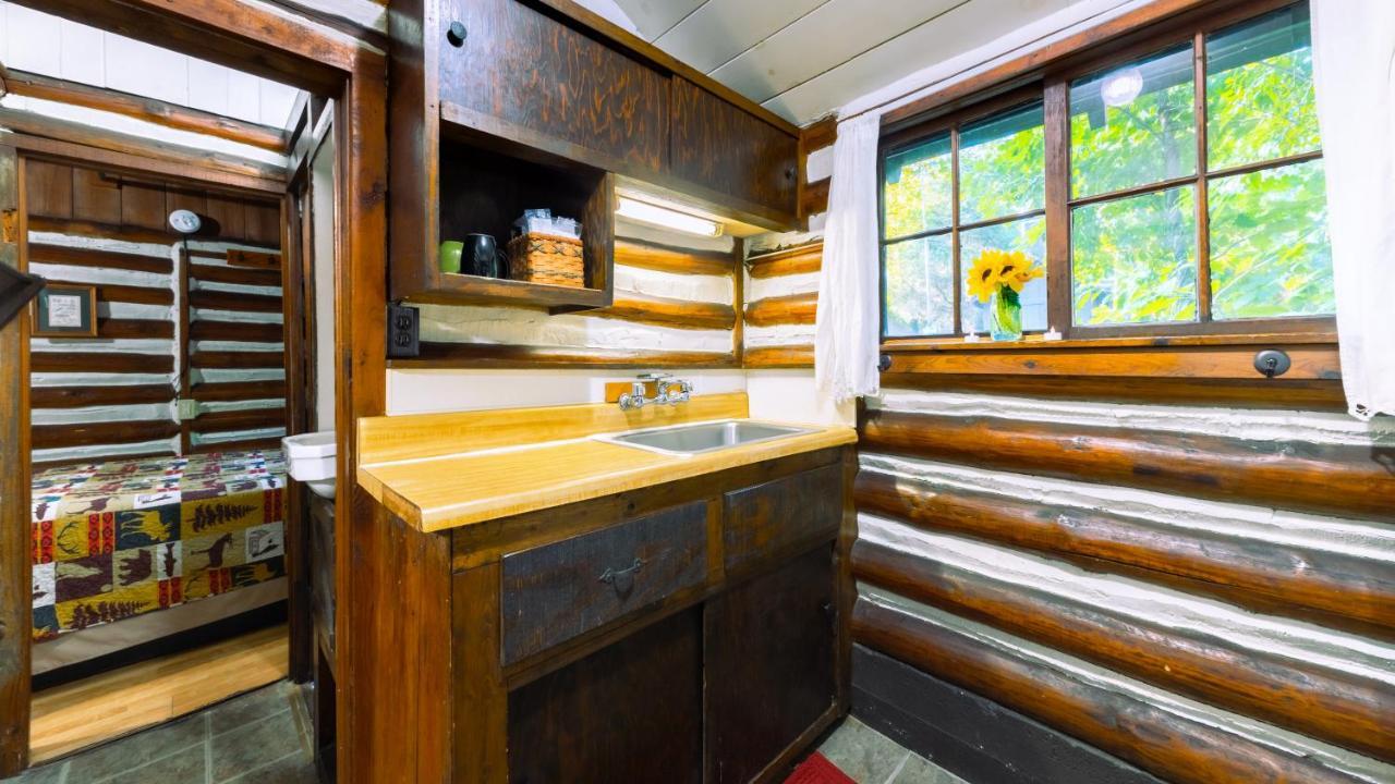 Log Cabin Motor Court Asheville Buitenkant foto