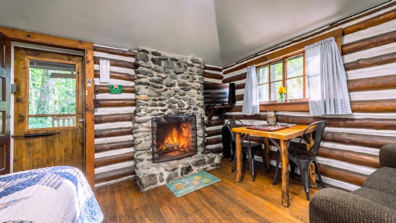 Log Cabin Motor Court Asheville Buitenkant foto