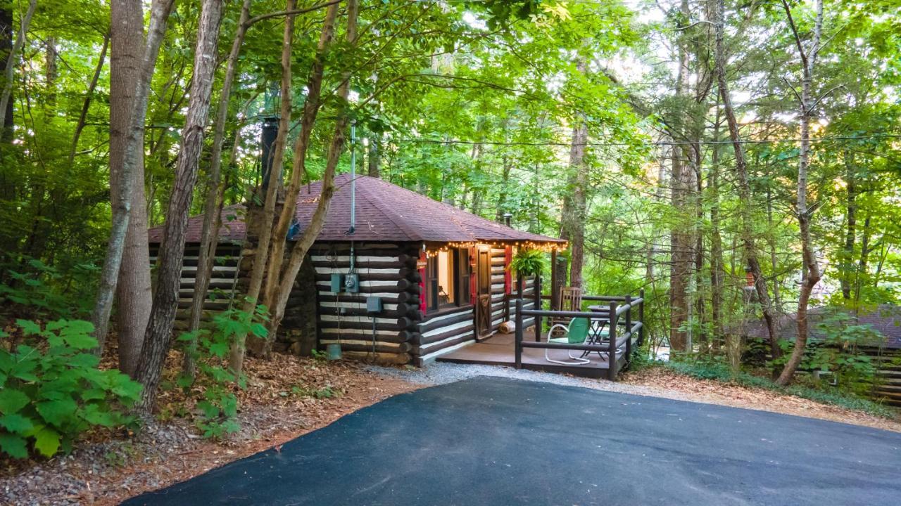 Log Cabin Motor Court Asheville Buitenkant foto