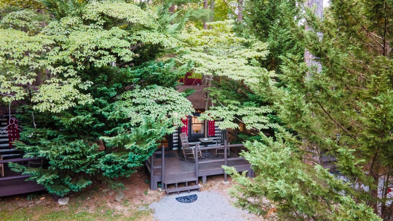 Log Cabin Motor Court Asheville Buitenkant foto