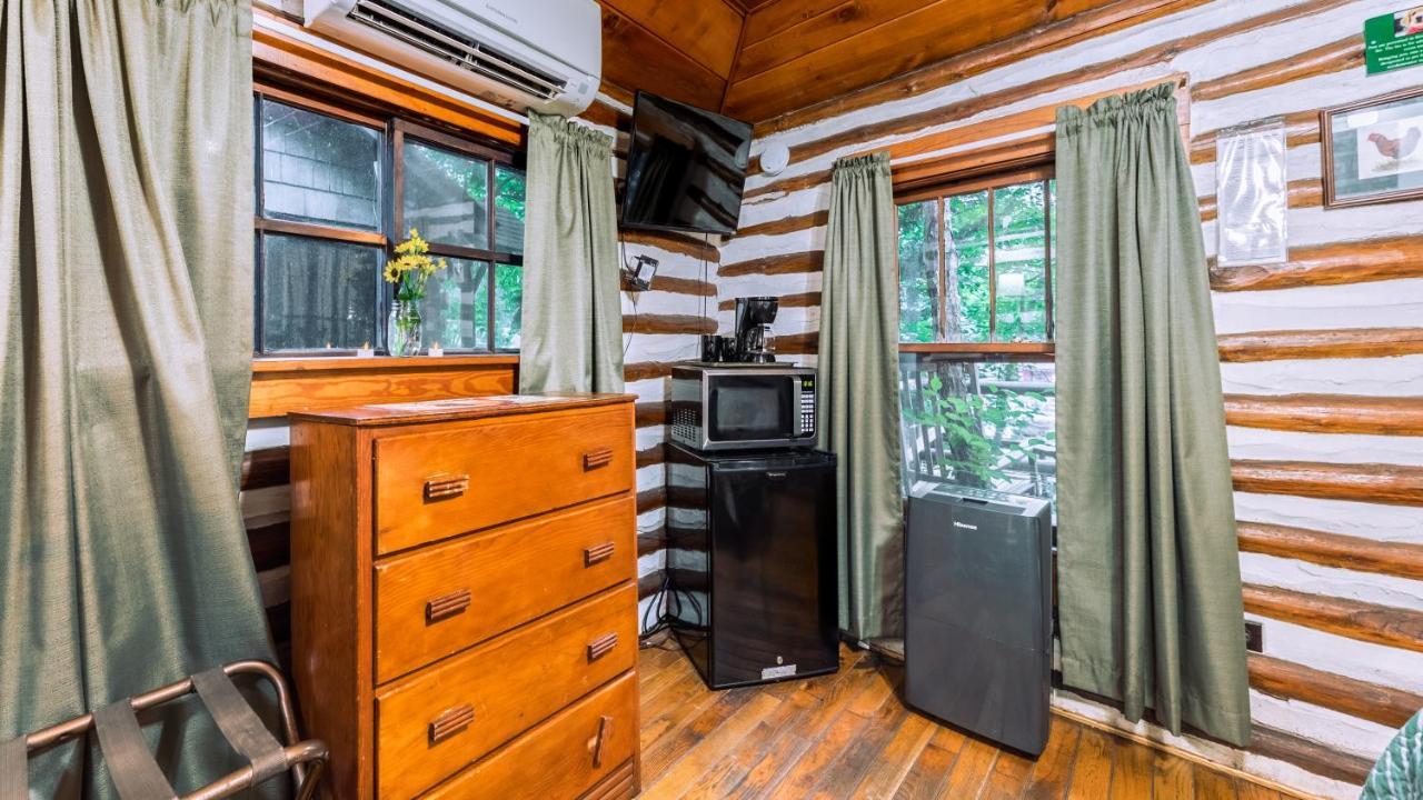 Log Cabin Motor Court Asheville Buitenkant foto
