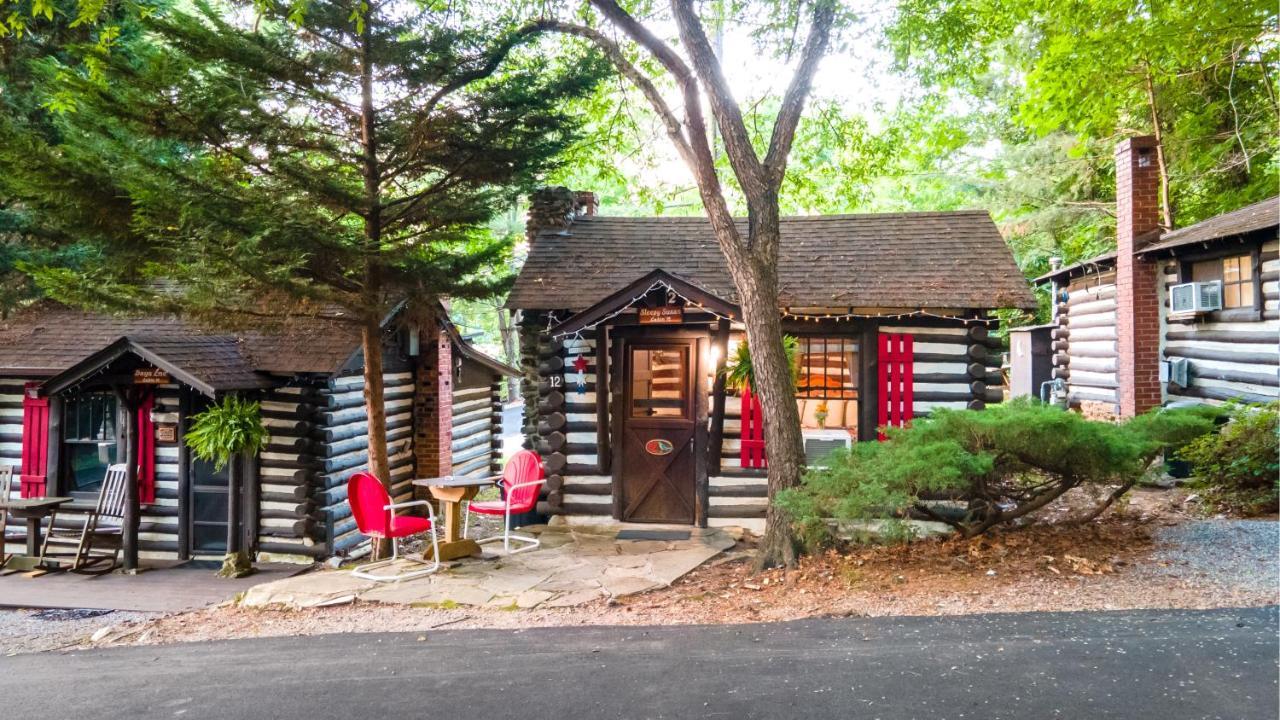 Log Cabin Motor Court Asheville Buitenkant foto