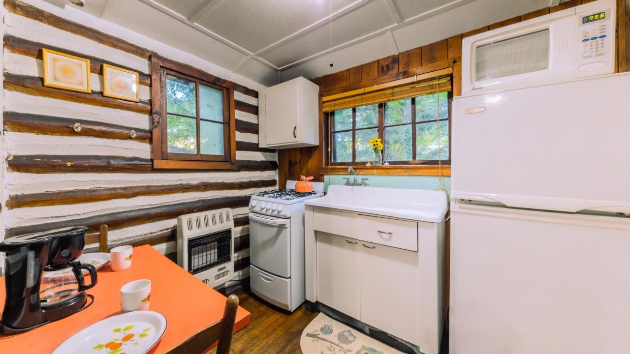 Log Cabin Motor Court Asheville Buitenkant foto