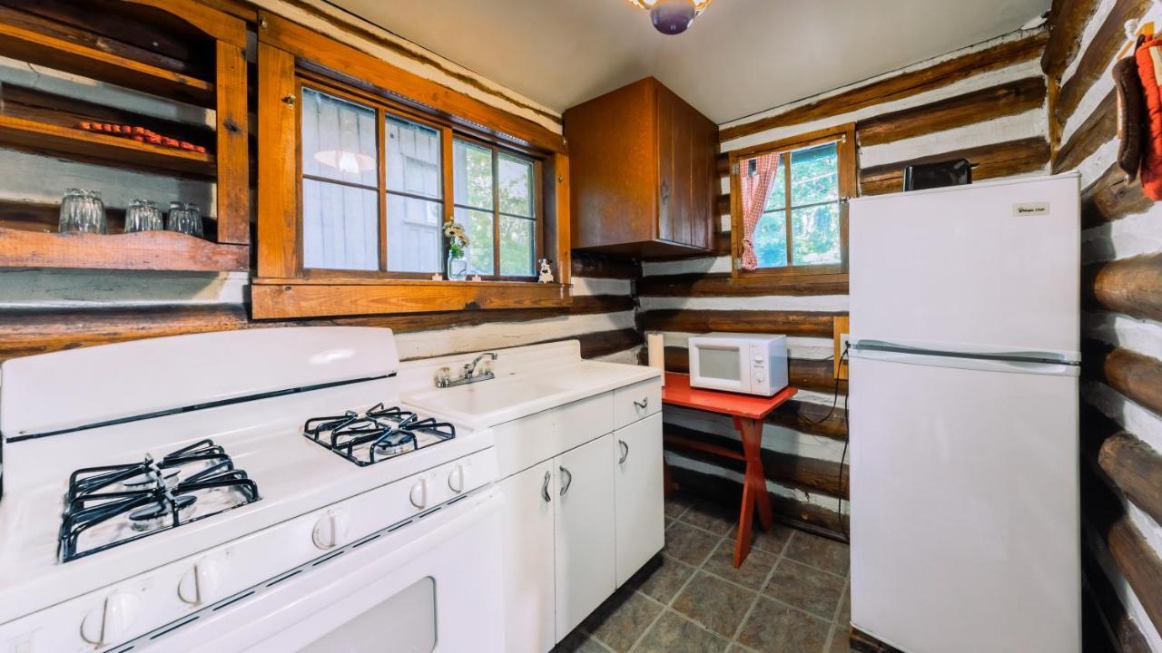 Log Cabin Motor Court Asheville Buitenkant foto