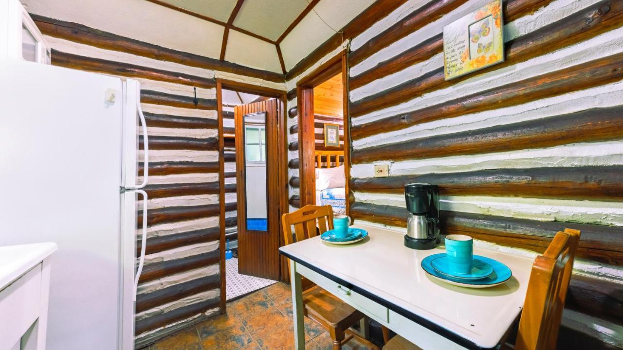 Log Cabin Motor Court Asheville Buitenkant foto