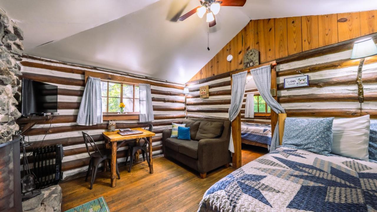 Log Cabin Motor Court Asheville Buitenkant foto